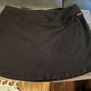 DriWorks Althetic Works SIZE 14W Black Golf/Tennis Skirt with shorts underneath